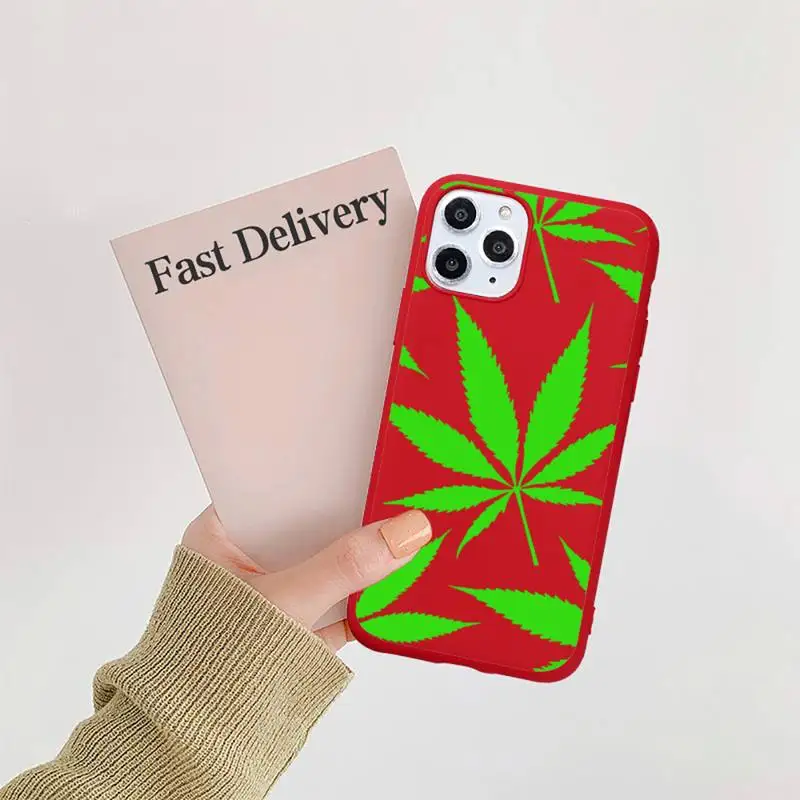 

0 Art High Weed Pictures Abstractionism Phone Case Candy Color for iPhone 6 7 8 11 12 s mini pro X XS XR MAX Plus