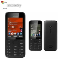 used nokia 208 cell phone dual sim version 2g3g 1 3mp unlocked mobile phone
