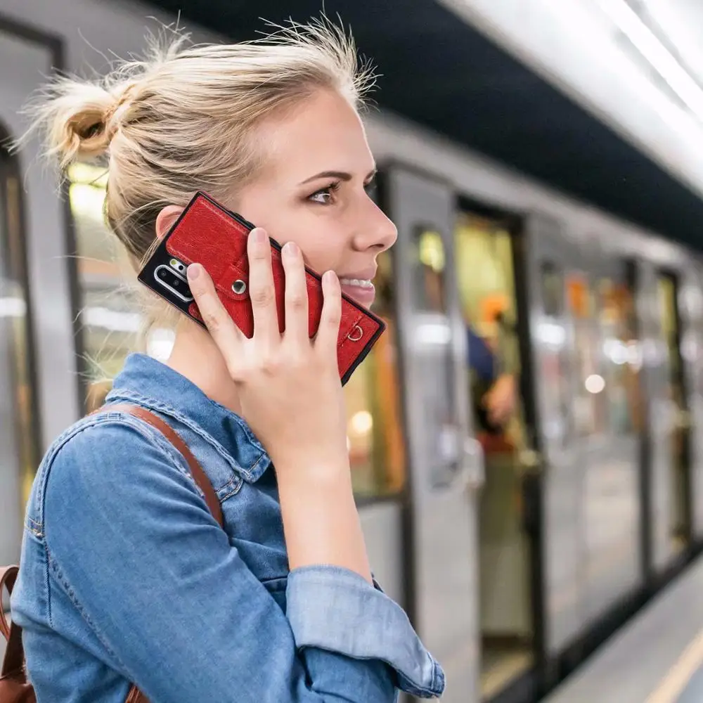 Наплечный чехол через плечо из искусственной кожи задняя крышка Карманный для