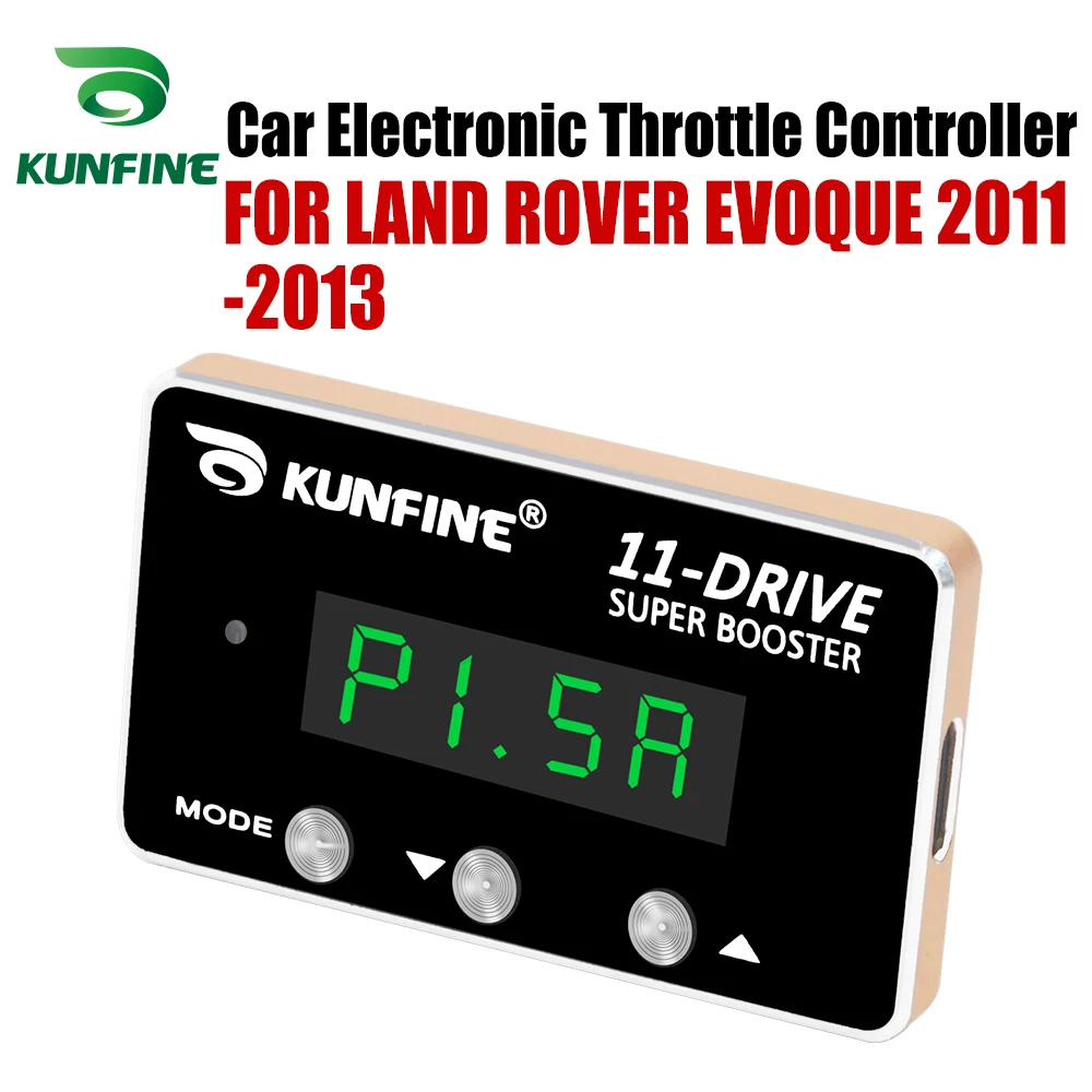 

Автомобильный Электронный регулятор дроссельной заслонки KUNFINE, усилитель скорости акселератора для LAND ROVER EVOQUE 2011-2013, запчасти для настройки