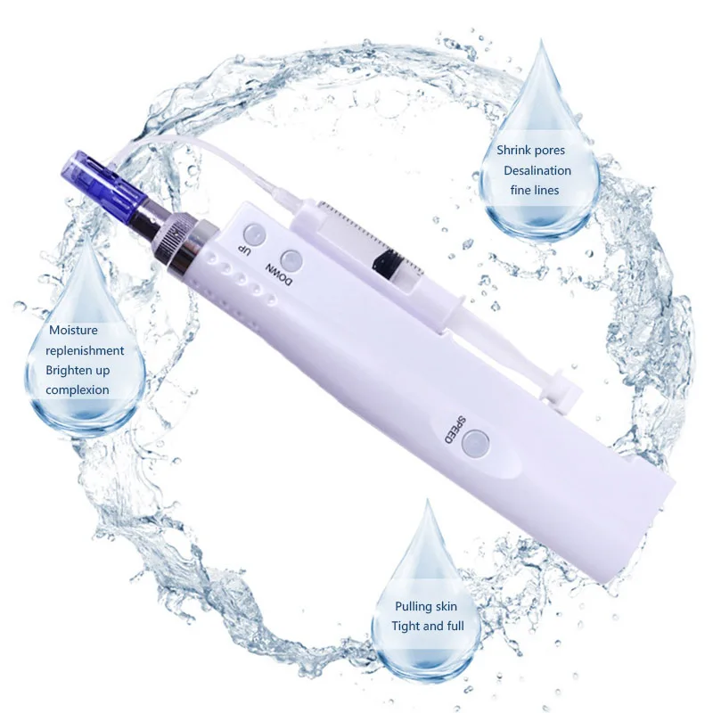 Инжектор Hydra 2 в 1 мезо пистолеты derma ручка для инъекций лица машина лечения