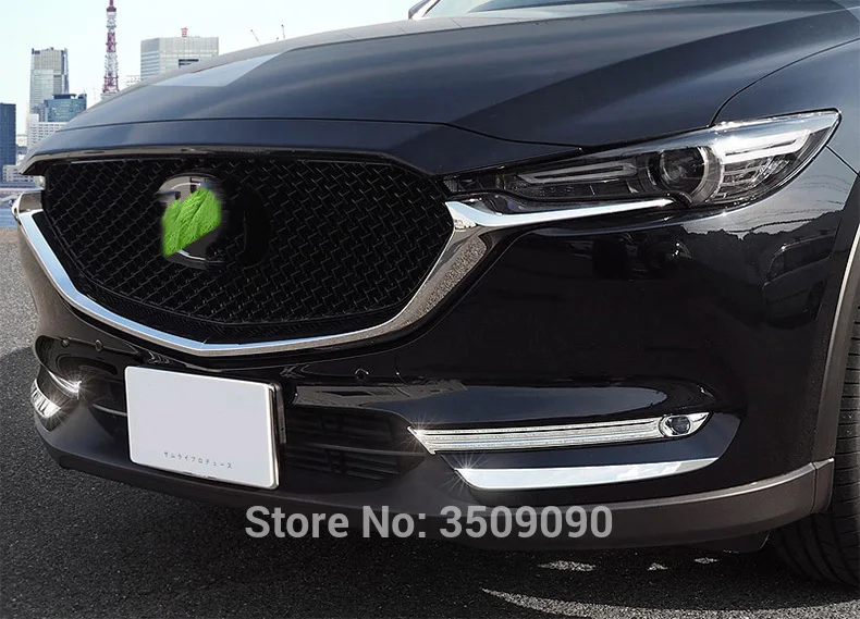 Для 2017-2021 Mazda CX-5 CX5 K F фонарь передней фары автомобиля Накладка для бровей