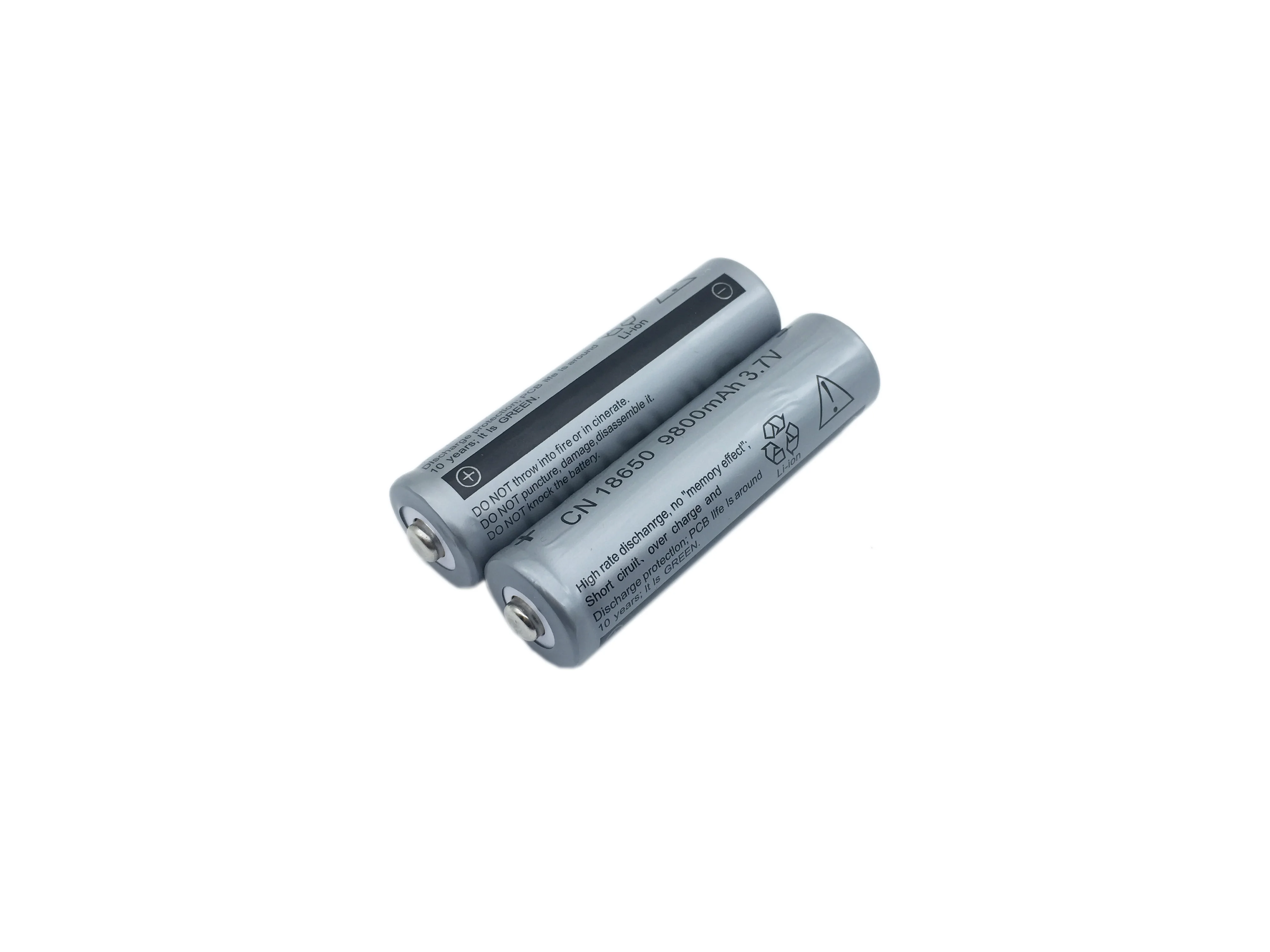 10 шт. серый CN 18650 9800mAh литиевая аккумуляторная батарея для фонарика 18650 Фонарь Батареи