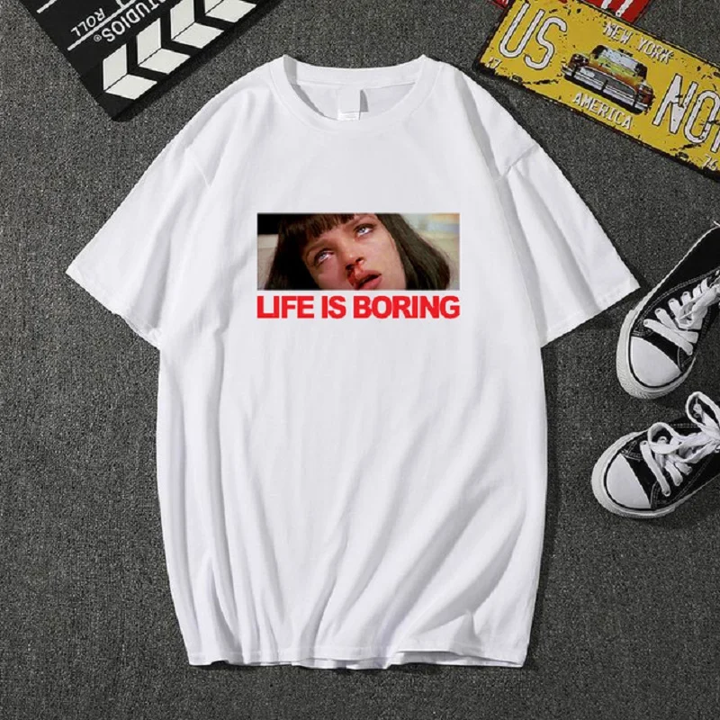 Футболка мужская с забавным принтом Девы Марии Повседневная тенниска в стиле