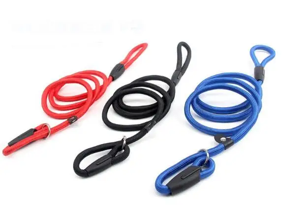 Нейлоновый шнур для собак шепот дрессировки красный синий черный цвет | Дом и сад