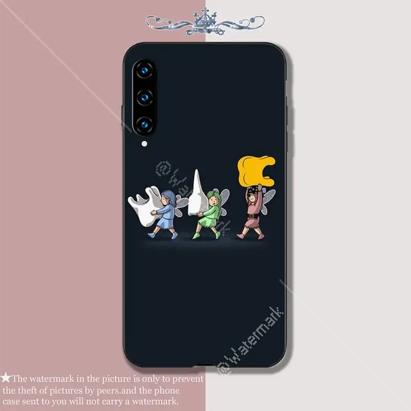 

Cute Cartoon Dentist Tooth Silicone phone cover case for huawei honor 7A 8s 8x 9X 9 10 20s 20 lite V 30 PRO PLAY funda