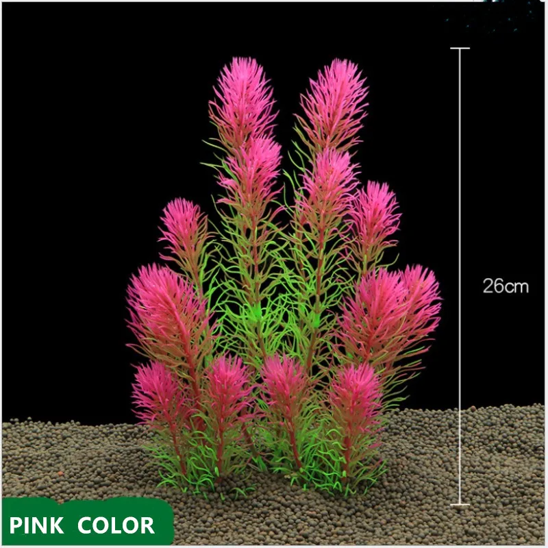 Imagitarium зеленый фон Пластик аквариумных растений|Декорации| |