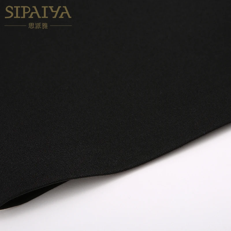 

Spa Summer New Korean Slim Solid Color Bow A-line Skirt Casual High Waist Baby Collar Dress