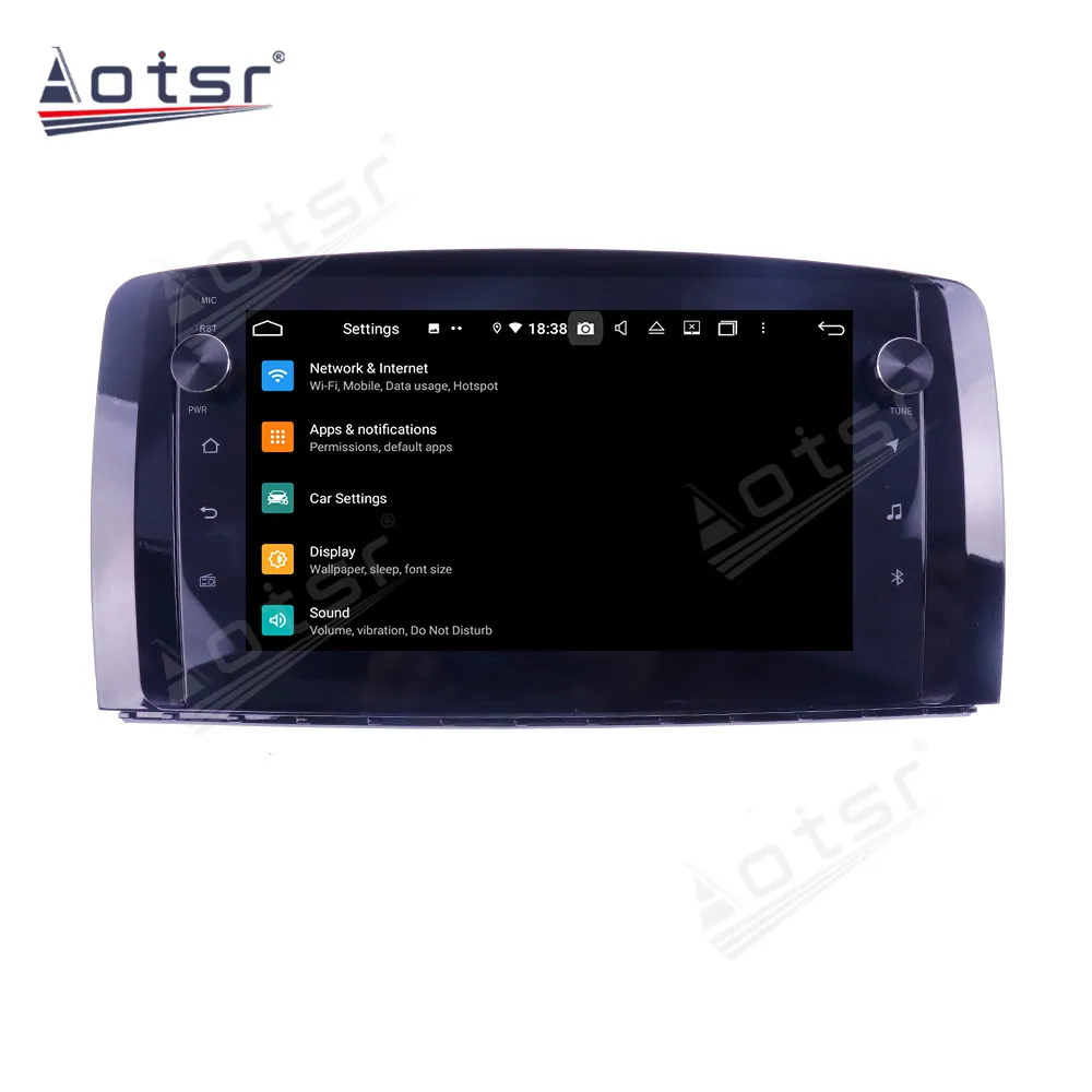 

4+128GB For Mercedes-Benz R300 R350 2006 - 2014 Android 10 BT WIFI Carplay Car Multimedia Radio Player GPS Navigation Stereo