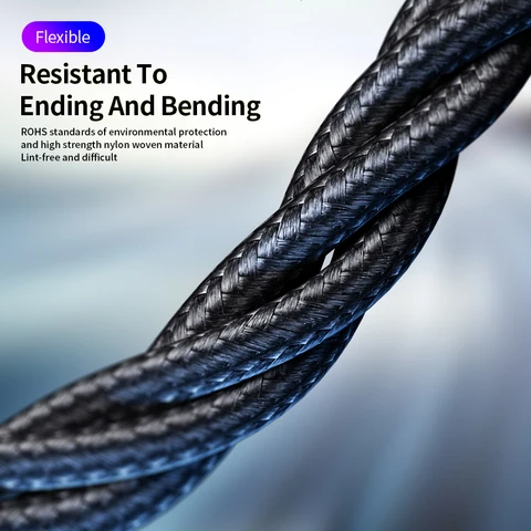 Elough USB C кабель PD 5A, кабель для быстрой зарядки типа C для Samsung S20, 21, Xiaomi Mi 8, 10, Универсальный шнур для быстрой зарядки и передачи данных