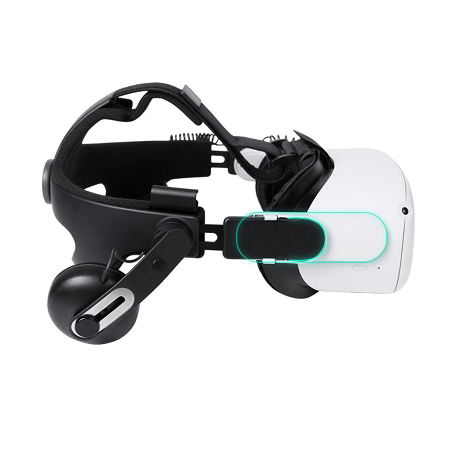 Zestaw słuchawkowy Adapter Audio dla HTC VIVE zestaw słuchawkowy Adapter Audio VR opaska na głowę złącze pasek zestaw do Oculus Quest 2