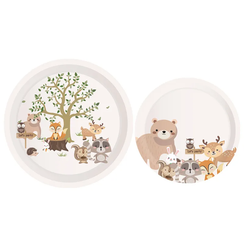 OEING лесной вечерние фон с изображением воздушного шара сафари День рождения