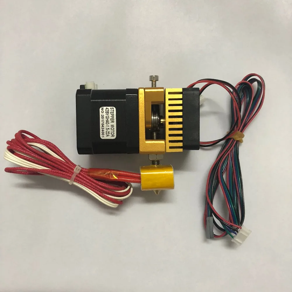 Mk8 экструдер с термопарным нагревателем для makerbot Reprap Prusa I3 Полный металлический