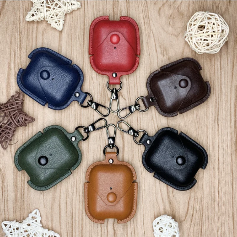 

Мягкий чехол для Airpods 2, кожаный чехол для женских аксессуаров, чехол для беспроводных наушников, оформление сумки