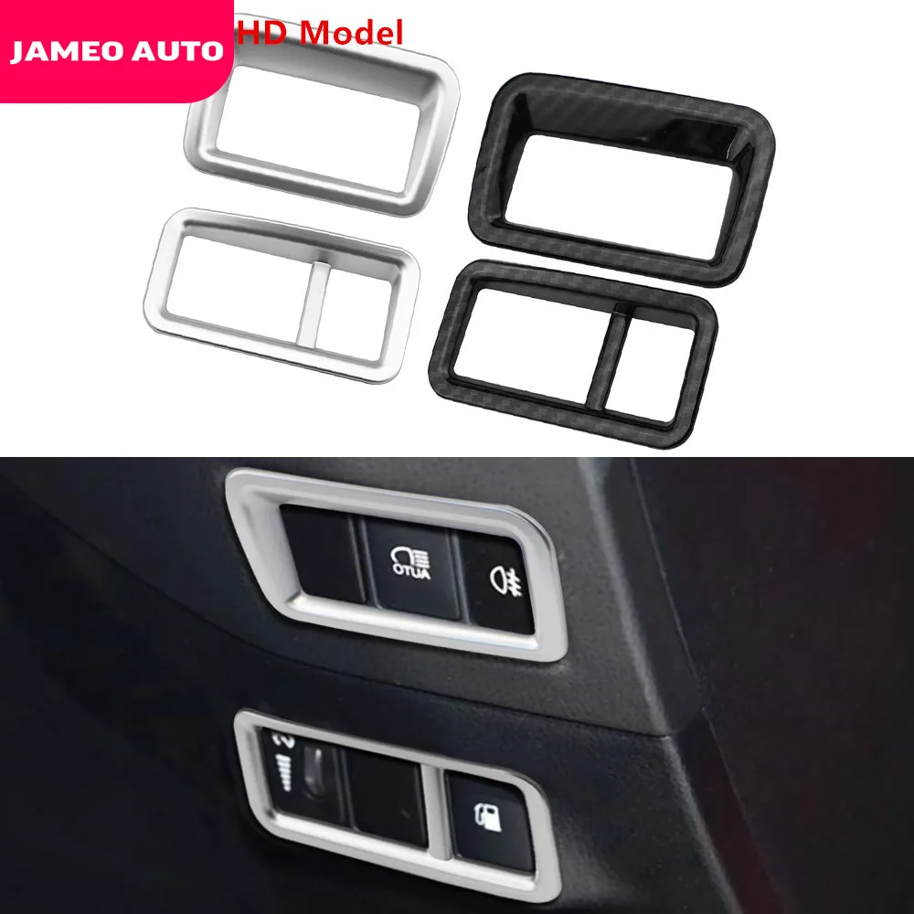 

Car Interior Head Fog Lights Switch Button Covers Tank Cover Knob Trim Sticker for Toyota C-HR CHR C HR 2016 - 2020 Accessories