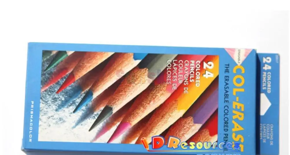 24 цвета комикс цветной карандаш со стирающимися чернилами Санфорд prismacolor lapis