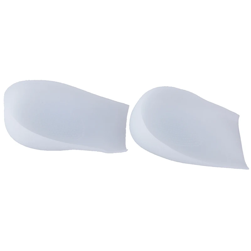 

1 Pair Breathable Half Insole 2.5-4.5cm Height Increase Insoles Shoe Insoles Heighten Heel Insert Invisible Silicone Shoes Pad