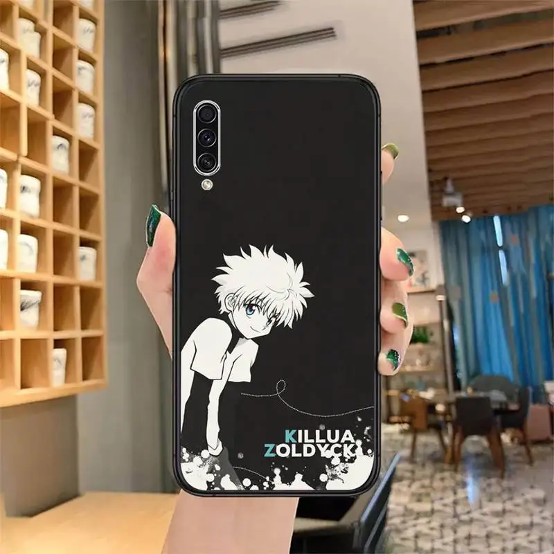 

hunter x hunter Killua Phone Case For Samsung A20 A30 30s A40 A7 2018 J2 J7 prime J4 Plus S5 Note 9 10 Plus