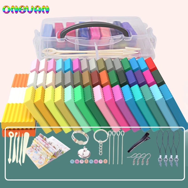 50 цветов безопасная полимерная глина сделай сам мягкая формовочная печь для