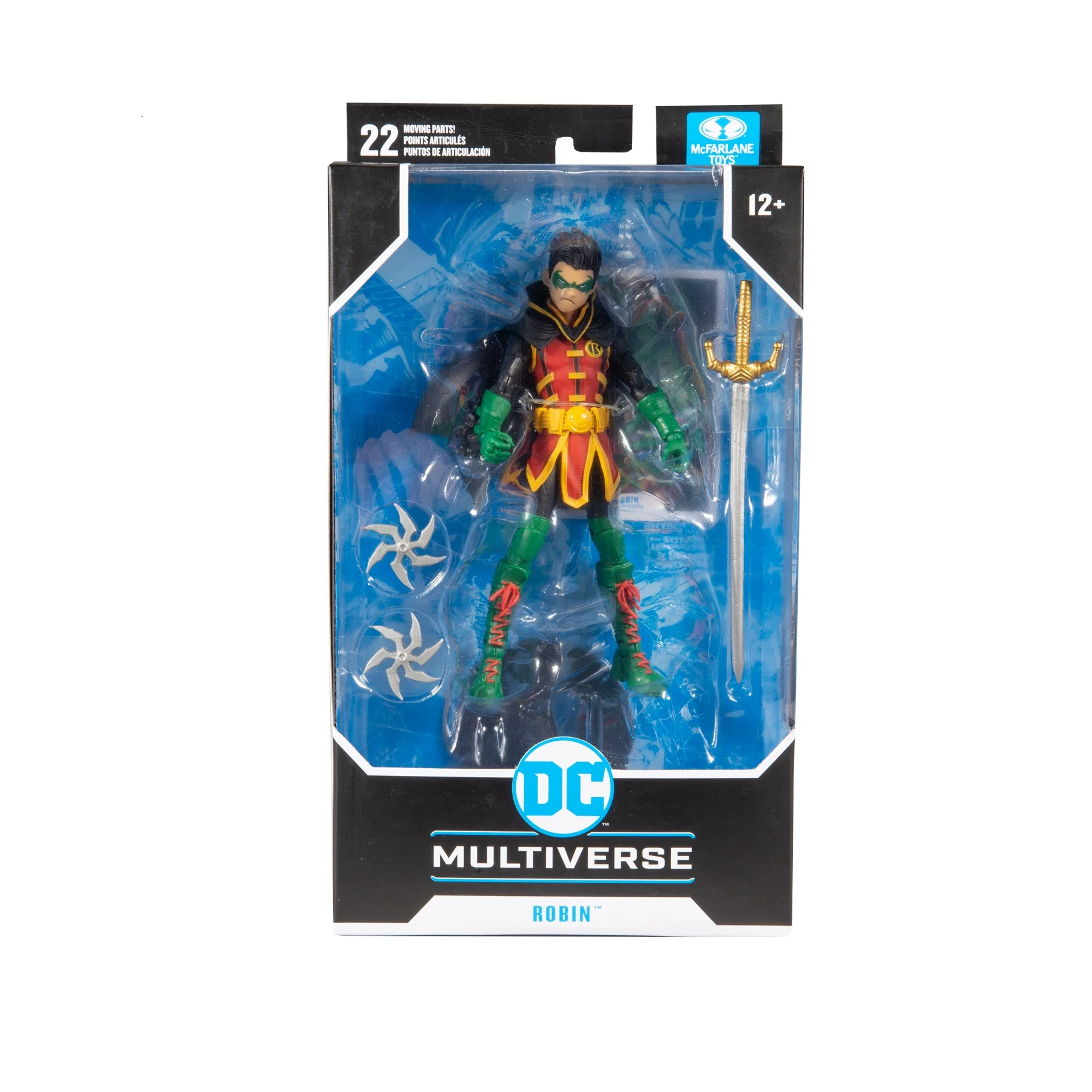 

Bandai Original McFarlane DC Damian Wayne Robin Joints Movable Action Figure Model Toys