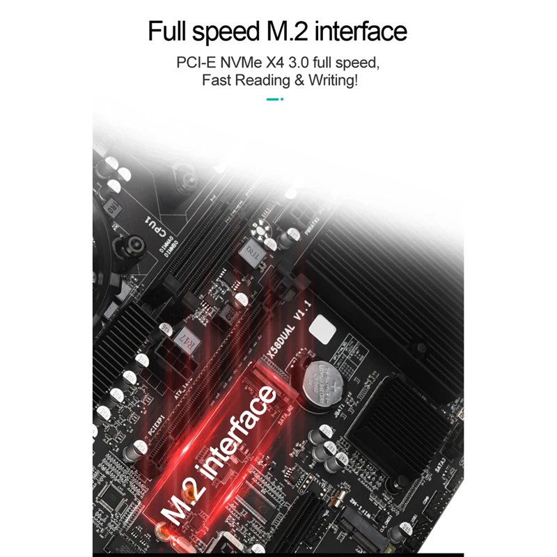 X58 Motherboard Dual LGA1366 L5520 DDR3 4-Channel 1066Mhz Maximum Support 128G E-ATX USB 3.0 | Компьютеры и офис