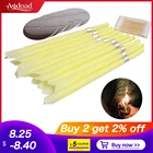 Agdoad 10 шт. ухо свечи ушной серы чистого удаления натуральный пчелиный прополис Индиана терапии аромат свечи свеча-конус для релаксации