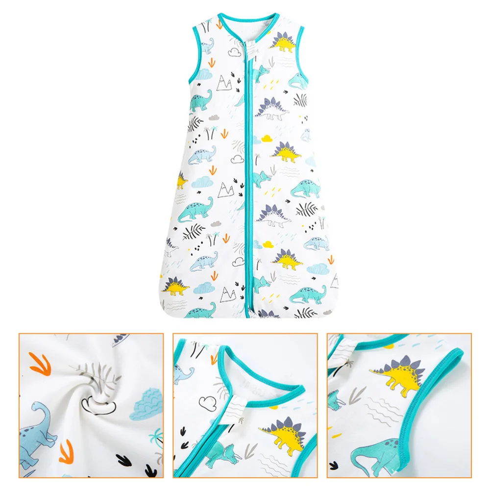 

1pc Baby Wearable Blanket Cotton Sleep Bag Sack Unisex Sleeveless Clothes )