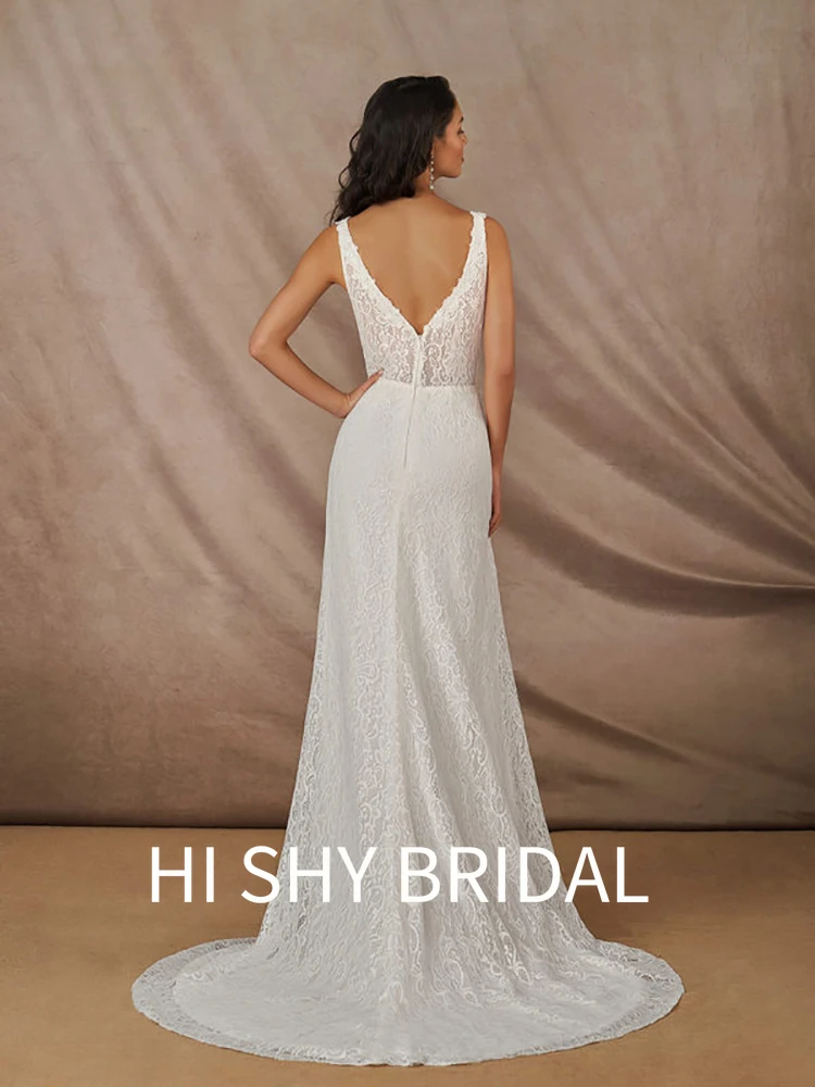 

Hi Shy Bridal 2021 New Luxury Lace Wedding Dresses Suitable for Every Bride Free Tailored Plus Size and Free Shipping