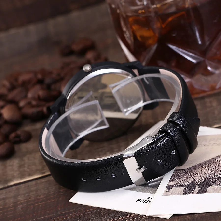 

Minimalist Temperament Women Clock Fashion Women's Casual Quartz Leather Strap Watch Casual Quartz Wristwatch
