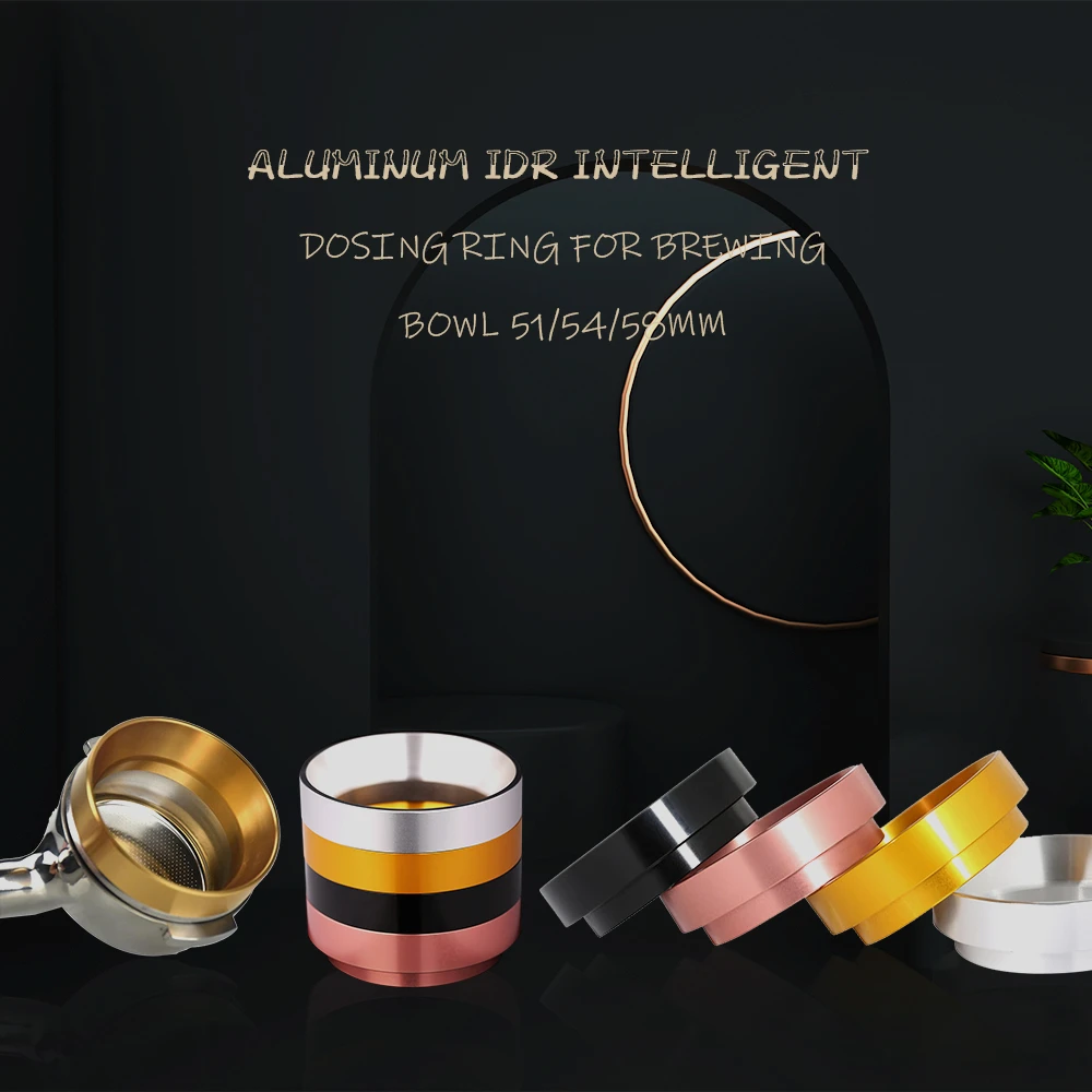 51/54/58 мм кофе дозирующая Воронка алюминиевая универсальная Дозирующее кольцо