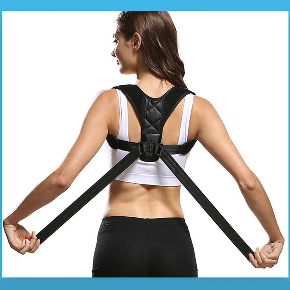 Invisible Posture Corrector Spine Back Shoulder Support Band Adjustable Brace Correction Humpback Relief Pain | Дом и сад