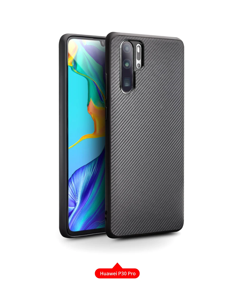 QIALINO ультра тонкий чехол из углеродного волокна для телефона huawei Mate20 Fibre Feeling ультра легкий чехол для huawei Mate20 pro/20X
