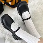 Туфли-лодочки женские на платформе, дизайнерская обувь Мэри Джейн, обувь для студенток, Лолита