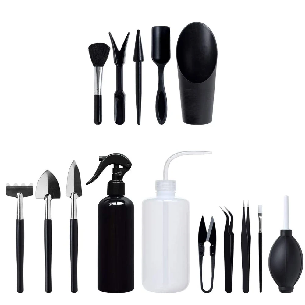 

Gardening Tools Succulent Plants Miniature Plants Hand Tools Set Scissors Sprayer Rake Pruning Shear Weeder For Indoor Planting