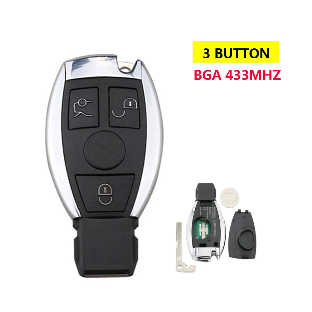 Пульт дистанционного управления XNRKEY для автомобиля умный ключ BGA пульт 433 МГц 3