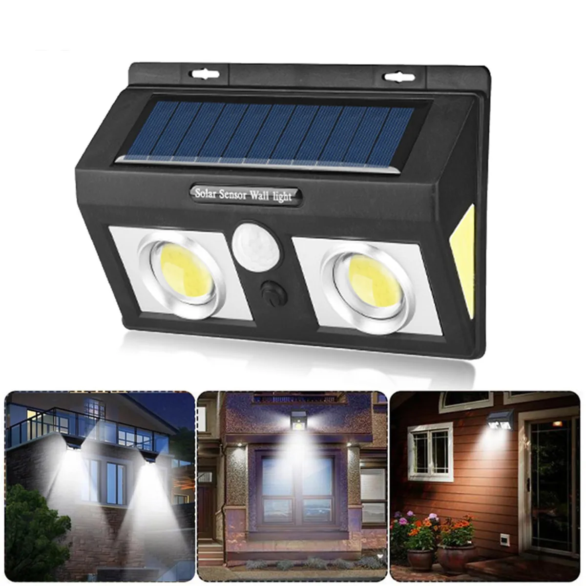 Уличная лампа на солнечной батарее водонепроницаемый настсветильник светильник