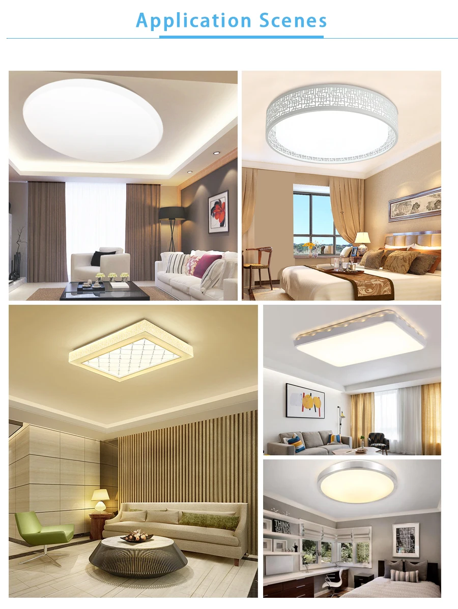 Led Module AC220V 230V 240V 12W 18W 24W Replace Ceiling Light Lampe Lighting Source Energy Saving Convenient Installation | Лампы и