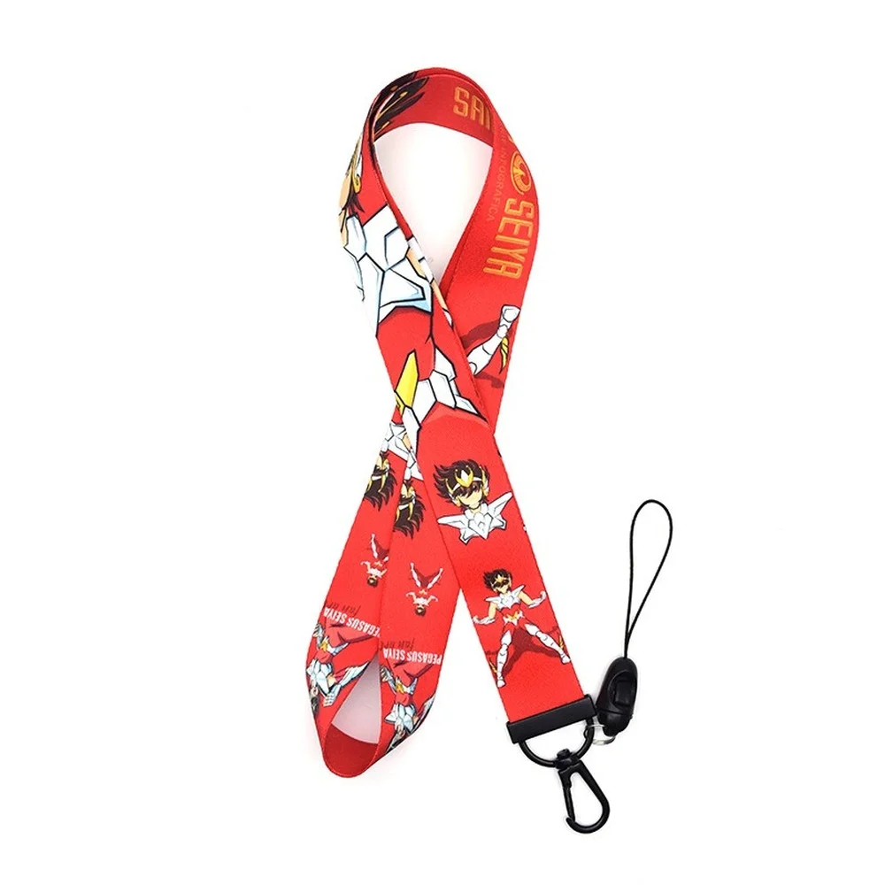 Брелок Seiya в стиле аниме Saint Аксессуары для ключей с мультяшным рисунком цепочка