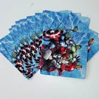 20 штука, милое нижнее белье с мультипликационным принтом мстители вечерние поставки Бумага салфетка День рождения вечерние украшения и фестиваль