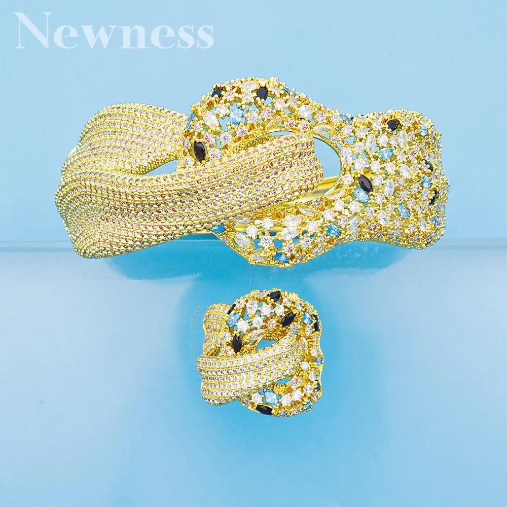 

Женский комплект из браслета и кольца, с геометрическим крестом и фианитами