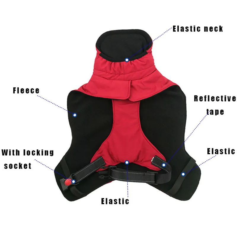 Зимняя одежда для домашних питомцев Толстовка собак теплая мопса французского