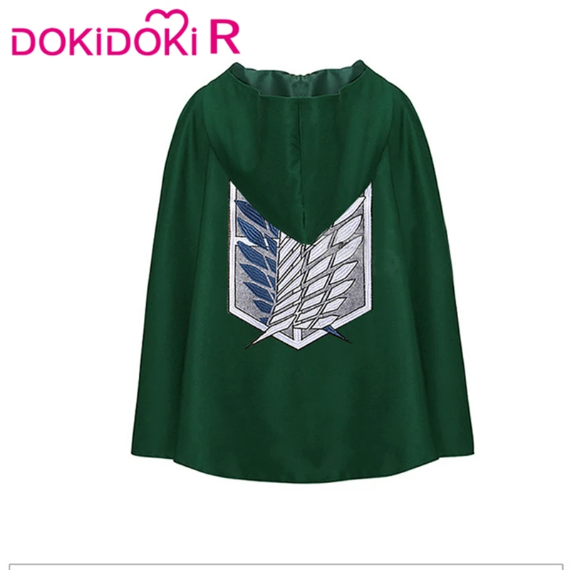 Dokidoki R аниме Атака Титанов Косплей Shingeki no Kyojin плащ Eren Mikasa Levi корпус съемки