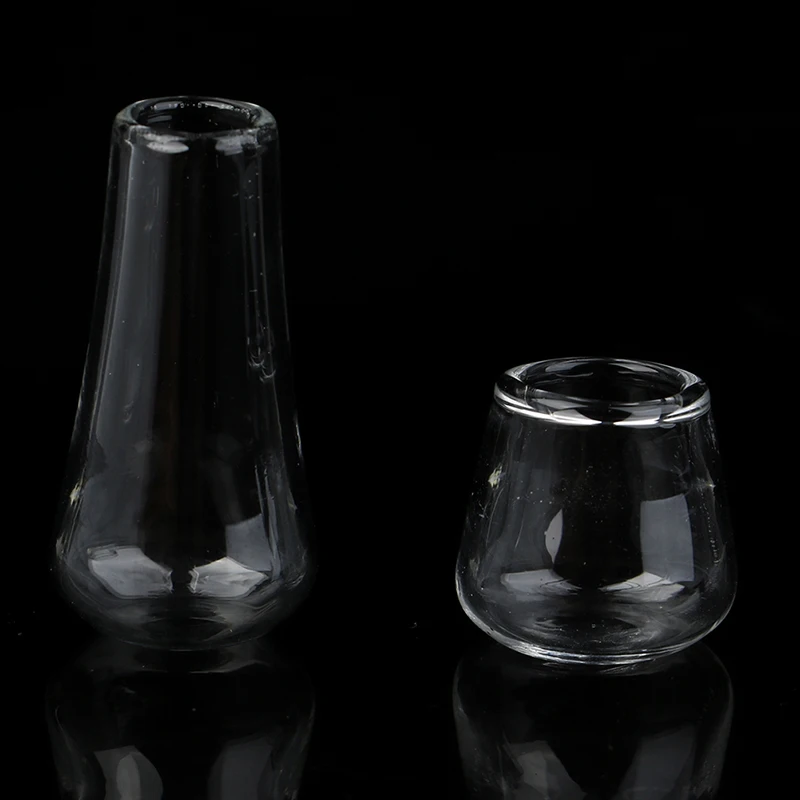 1/12 Масштаб Кукольный домик миниатюрная стеклянная ваза банка домашний декор для