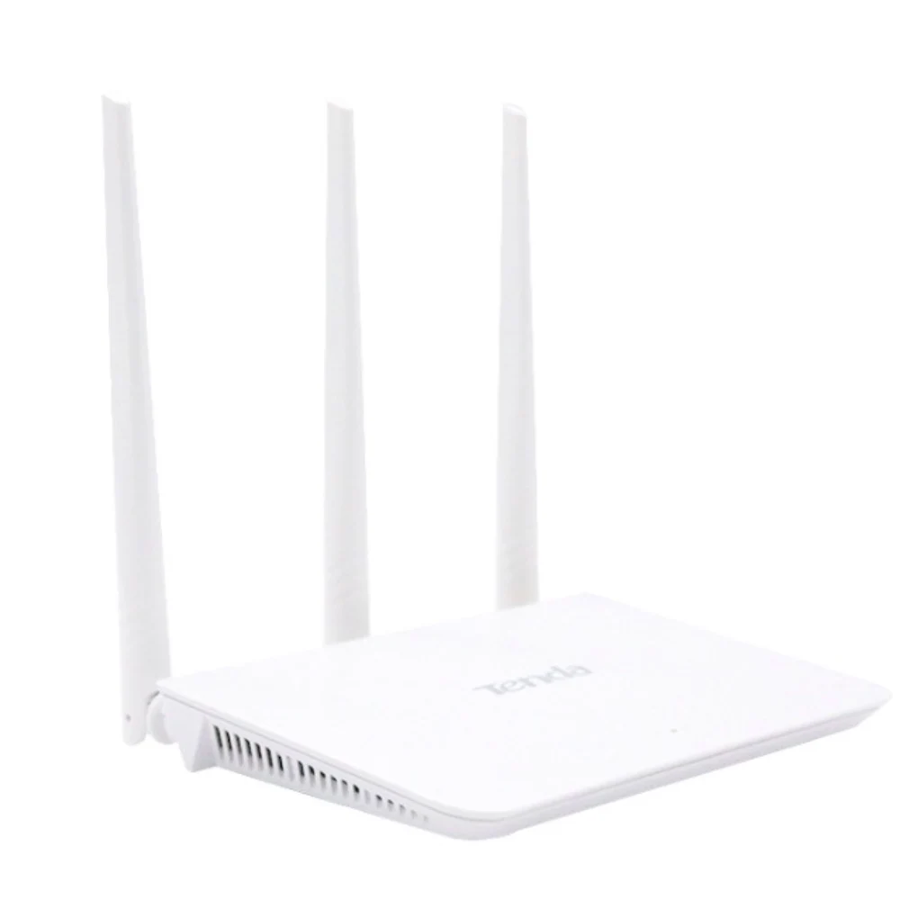 tenda f3 300mbps wireless router wifi repeater ap router mode 1wan3lan rj45 ports multi language firmware 3 internal antennas free global shipping