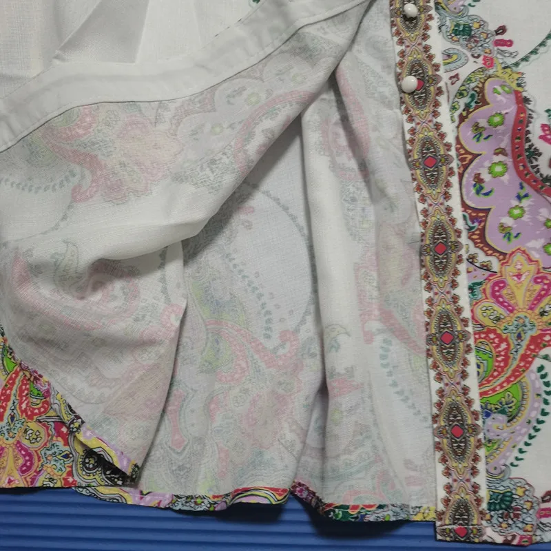 Женское длинное платье с винтажным принтом повседневное модельное макси