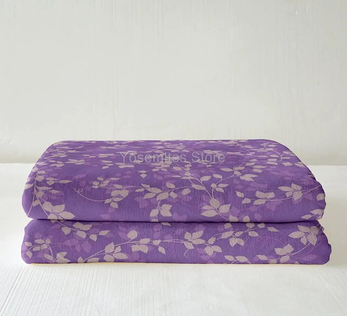 Одеяло в виде листьев декоративное флисовое покрывало для кровати современном