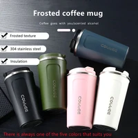 insulation cup 304 stainless steel coffee cup vacuum office cup creative outdoor leisure car cup