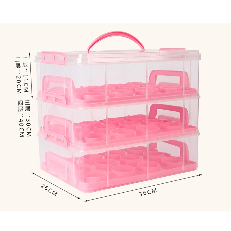 Коробка для выпечки торта стандартная коробка прозрачная прямоугольная