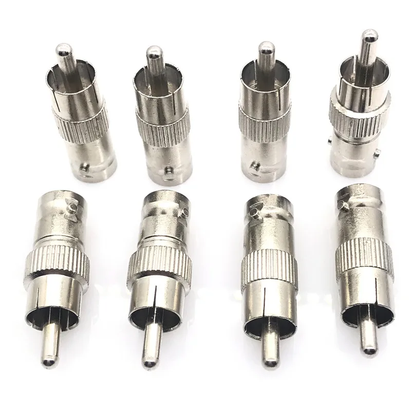 2/5/10 шт сплиттер адаптер Rca гнездовой разъем муфта с внешней резьбой для