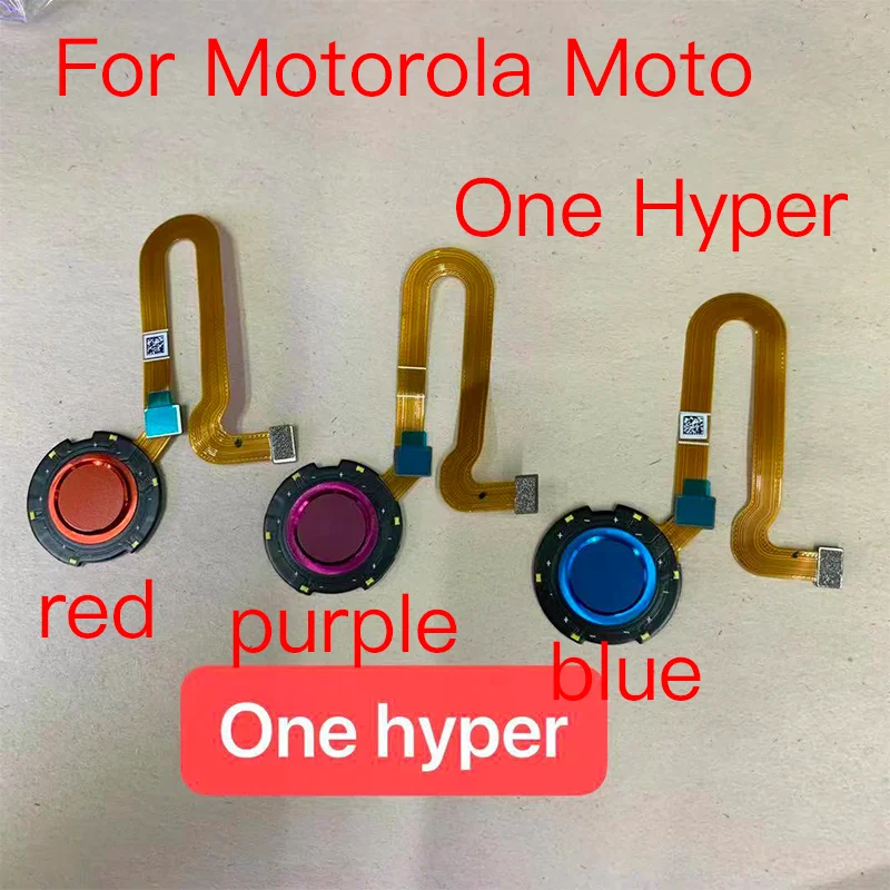 1 шт. для Motorola Moto один Hyper Onehyper Главная Кнопка отпечатков пальцев Сенсор Flex кабель